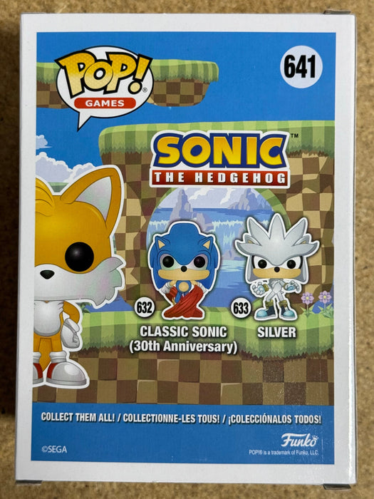 Funko Pop! Games Flocked Tails #641 Sonic The Hedgehog Targetcon 2021 Exclusive - for just $25! 