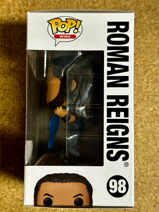 Funko Pop! WWE Roman Reigns Holding WWE Championship #98 2021 Metallic Exclusive - for just $15! 