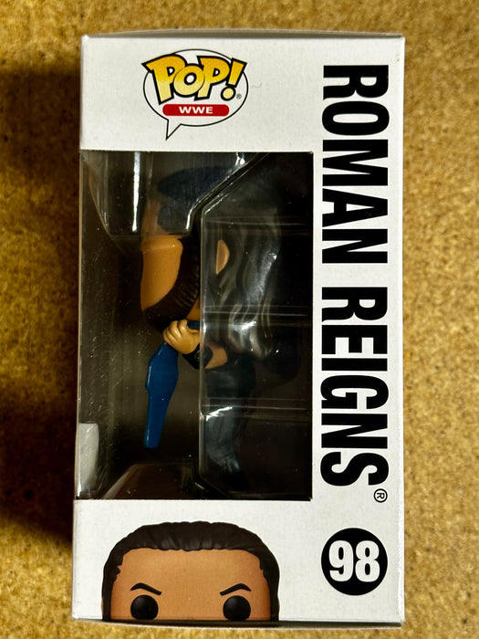 Funko Pop! WWE Roman Reigns Holding WWE Championship #98 2021 Metallic Exclusive - for just $15! 