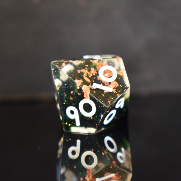 Earthbind Sharp-Edged Resin Dice Set - Just $39.99! Shop now at Retro Gaming of Denver