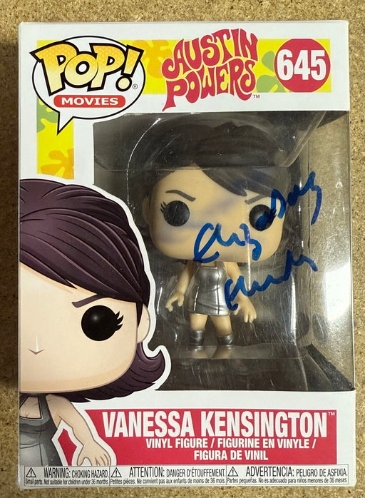 Elizabeth Hurley Signed Austin Powers Vanessa Kensington Funko Pop! #645 With JSA COA - for just $275! 