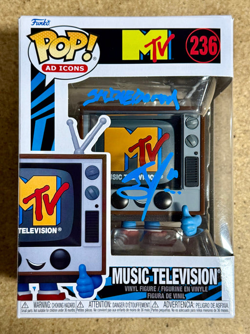 Musician Brent Smith Of Shinedown Signed 2024 MTV Funko Pop #236 With JSA COA - for just $140! 