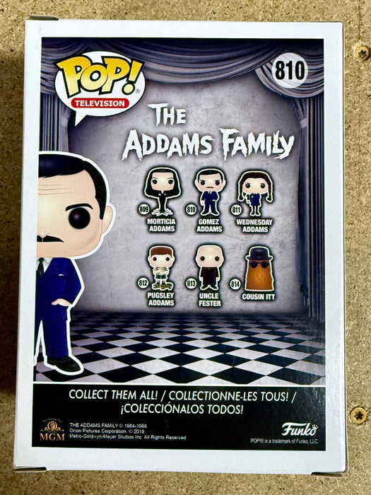 Luis Guzman Signed Gomez The Addams Family Wednesday Funko Pop! #810 With JSA COA - for just $275! 