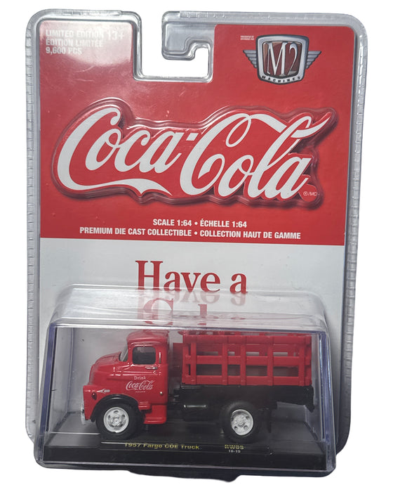 M2Machines Coca Cola Series 1957 Fargo COE Truck RWO3 - for just $29.99! 