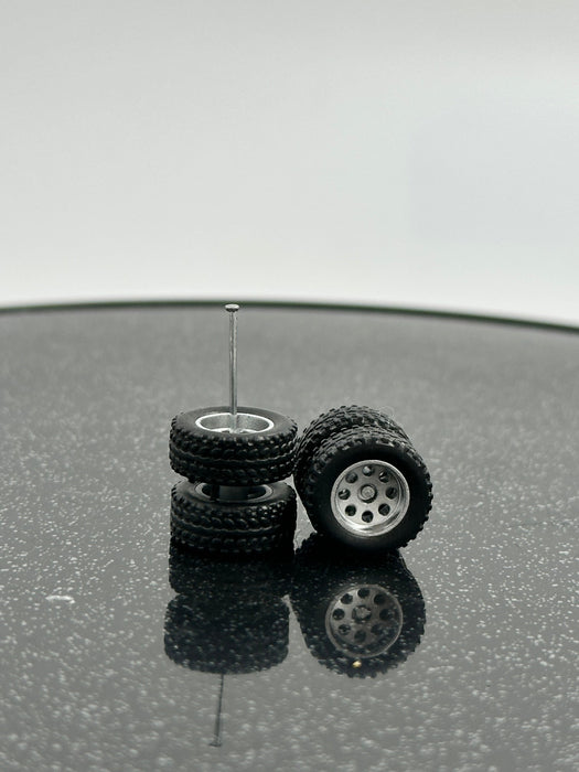 Rubber Wheels for Diecast Scale 1/64 - for just $3.50! 
