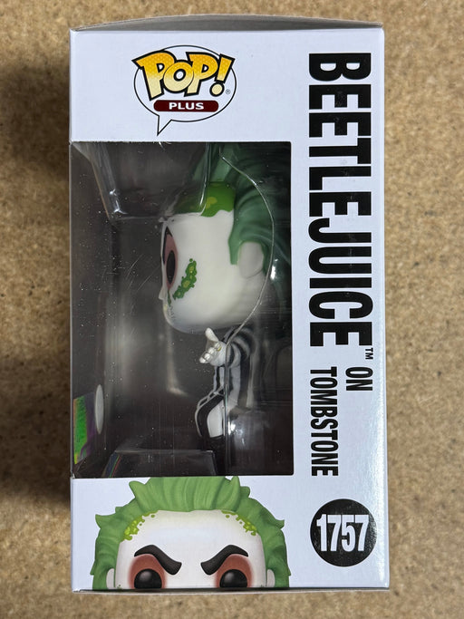 Funko Pop! Plus Movies Beetlejuice On Tombstone #1757 Glow 2024 Exclusive - for just $25! 