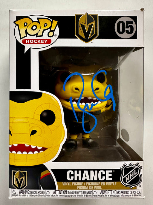 Coach Bruce Cassidy Signed NHL Vegas Knights Chance Funko Pop! #05 With JSA COA - for just $135! 