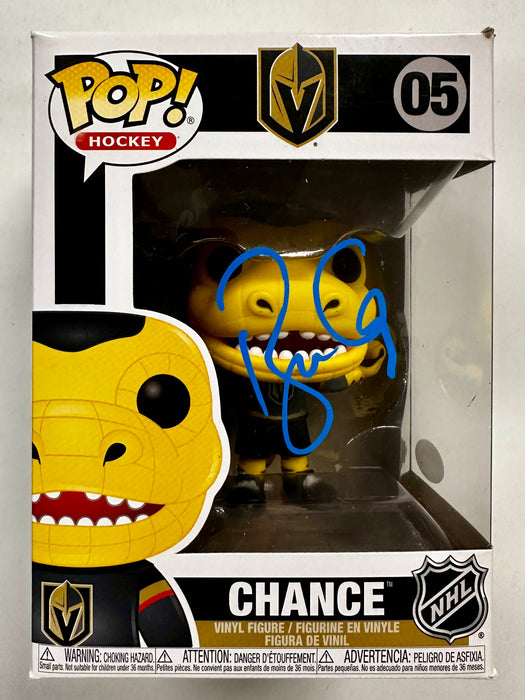 Coach Bruce Cassidy Signed NHL Vegas Knights Chance Funko Pop! #05 With JSA COA - for just $135! 