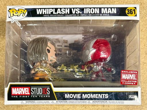 Funko Pop! Movie Moments Whiplash Vs. Iron Man #361 Marvel Studios First 10 Years - for just $15! 