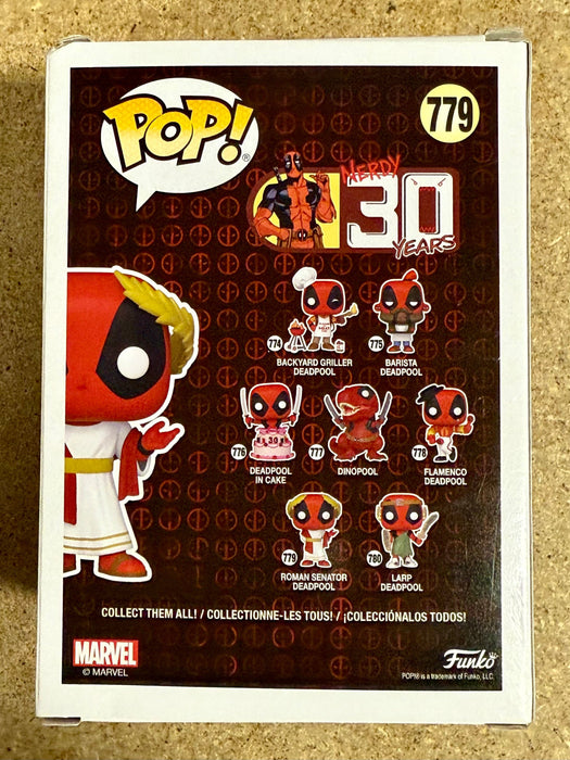TJ Miller “Weasel” Signed Roman Senator Deadpool Funko Pop #779 With JSA COA - for just $85! 