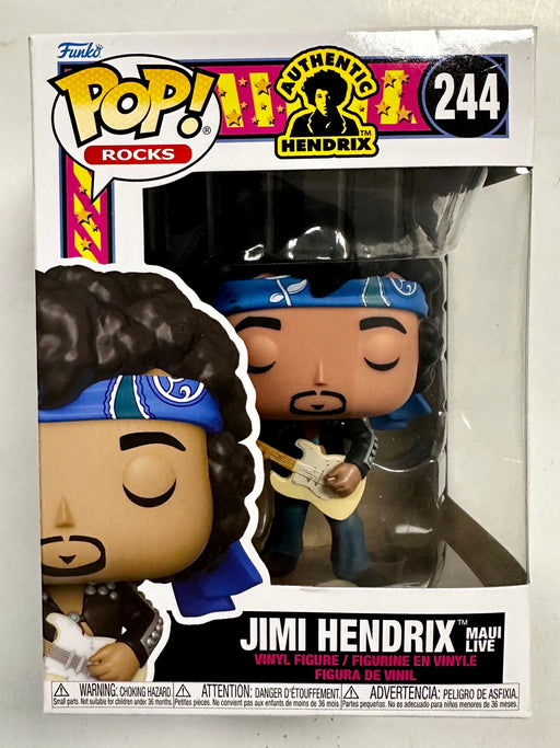 Funko Pop! Rocks Jimi Hendrix (Maui Live) With Guitar #244 Vaulted 2021 - for just $13! 