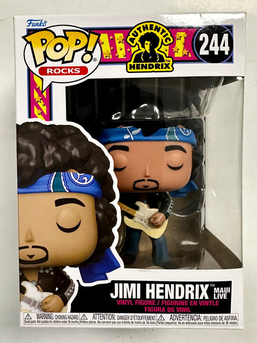 Funko Pop! Rocks Jimi Hendrix (Maui Live) With Guitar #244 Vaulted 2021 - for just $13! 