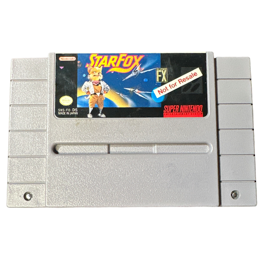 Star Fox [Not for Resale] - Super Nintendo - for just $140! 