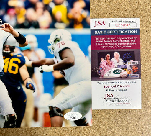 Mason Rudolph Signed Autographed Oklahoma State Cowboys QB 8x10 Photo JSA COA - for just $60! 