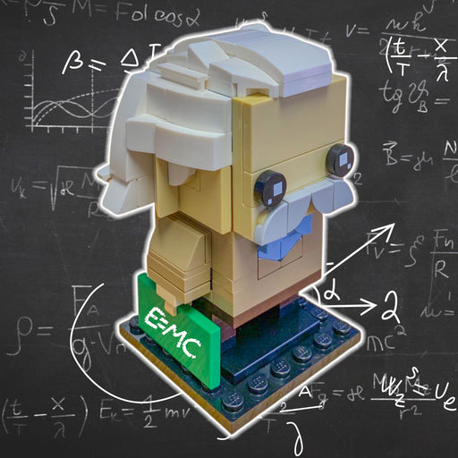 Albert Einstein - Building Set (LEGO) - Premium Custom LEGO Kit - Just $44.99! Shop now at Retro Gaming of Denver