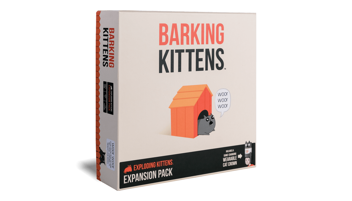 Exploding Kittens: Barking Kittens Expansion - for just $14.99! 
