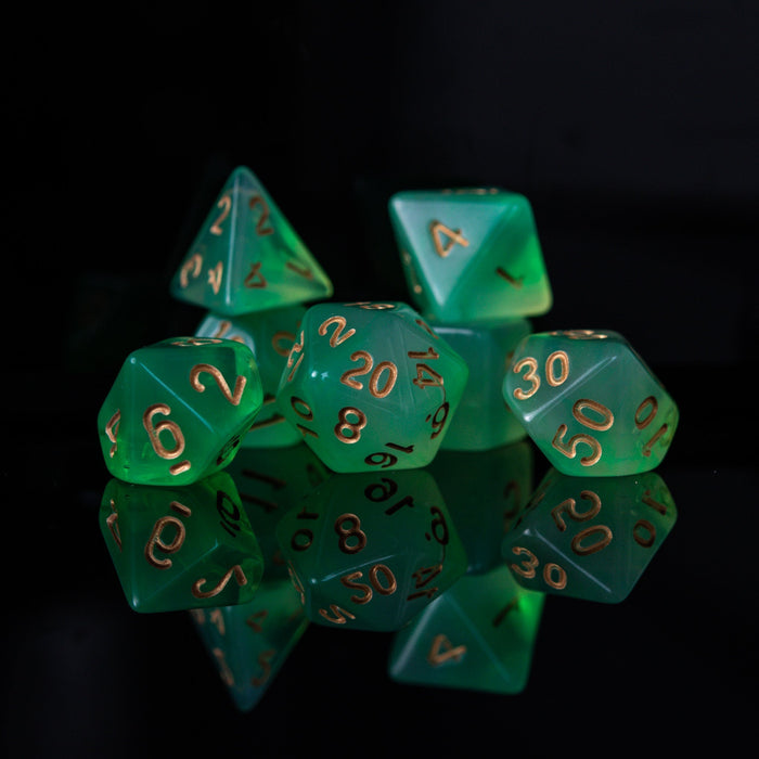 Elixir of Zombification Acrylic Dice Set - Just $9.99! Shop now at Retro Gaming of Denver