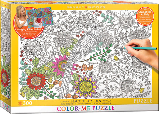 Puzzle: Color-Me Collection - Beautiful Garden - for just $16.99! 