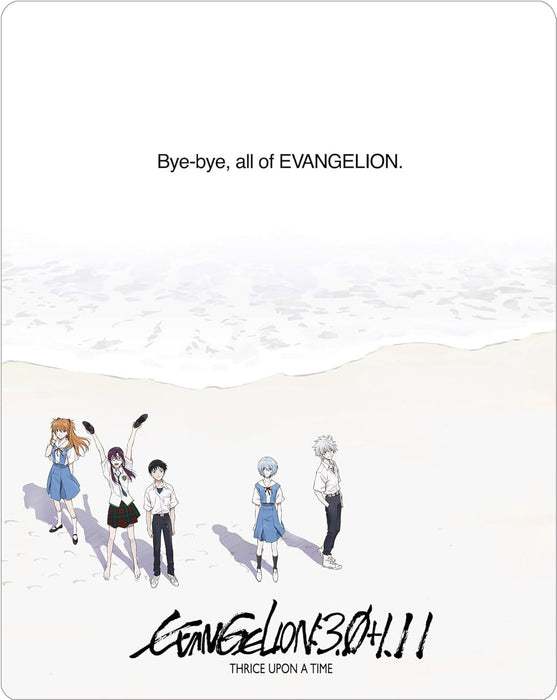 Evangelion: 3.0+1.01 Thrice Upon A Time - Limited Edition Steelbook (Blu-ray) - for just $30.99! 