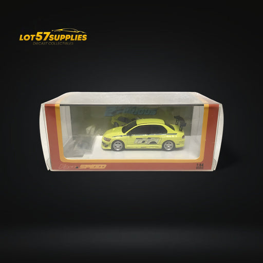 Fast Speed Mitsubishi Lancer Evolution EVO VII FNF Green Livery Figure Version 1:64 - for just $39.99! 