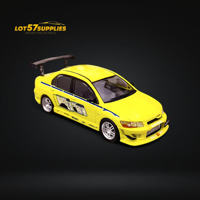 Fast Speed Mitsubishi Lancer Evolution EVO VII FNF Green Livery Figure Version 1:64 - for just $39.99! 