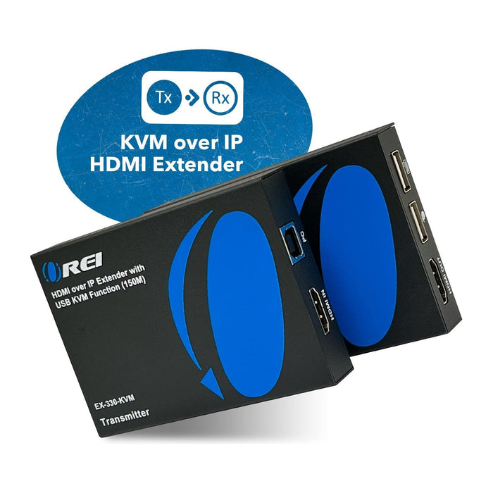 HDMI Extender Over CAT6/7 With KVM 1080p@60Hz Up To 330 Ft (EX-330-KVM) - Just $75! Shop now at Retro Gaming of Denver