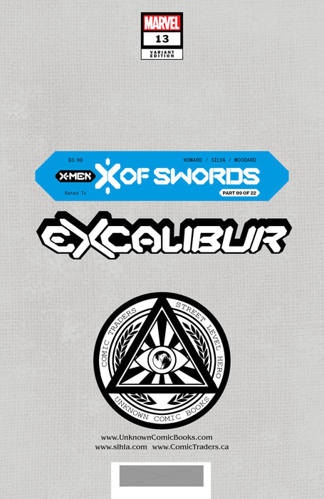 Excalibur #13 Unknown Comics Jay Anacleto Exclusive Virgin Var (10/21/2020) - for just $20! 