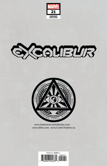 Excalibur #21 Unknown Comics David Nakayama Exclusive Var Gala (06/09/2021) - for just $10! 
