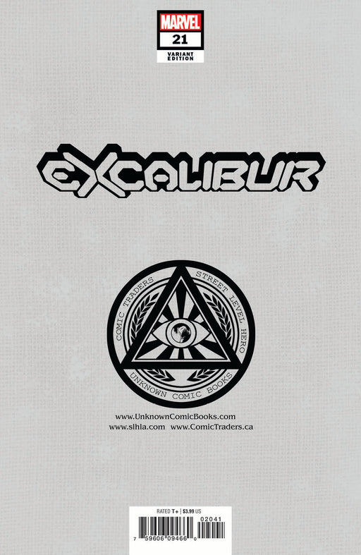 Excalibur #21 Unknown Comics David Nakayama Exclusive Var Gala (06/09/2021) - for just $10! 