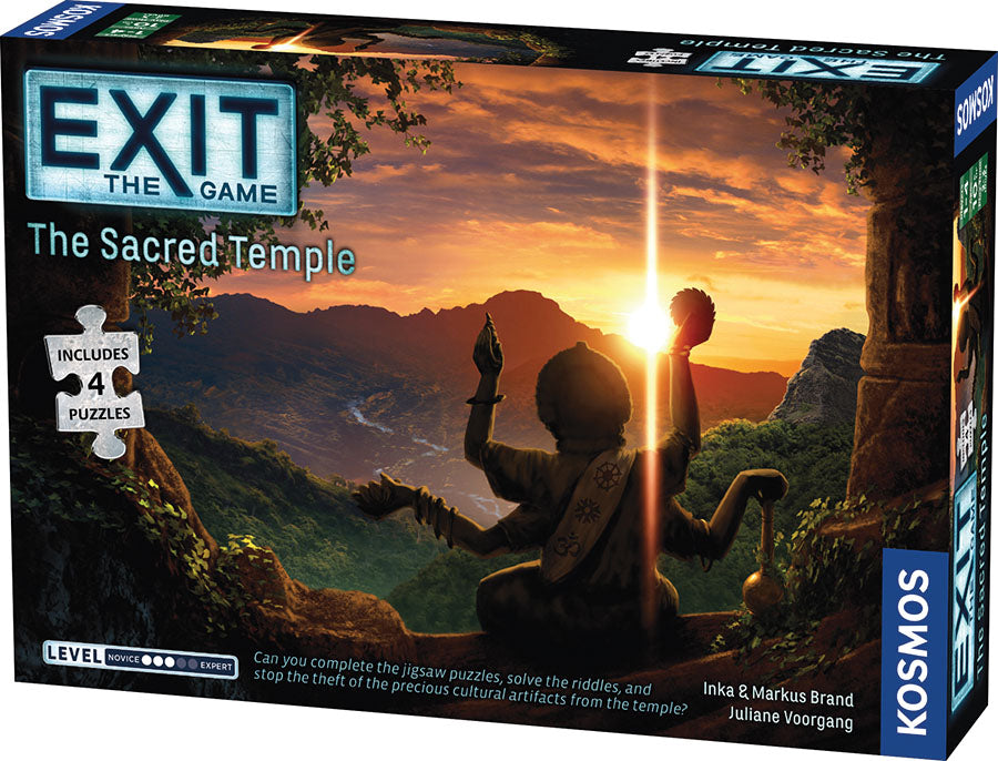EXIT: The Sacred Temple (with Puzzle) - for just $27.95! 