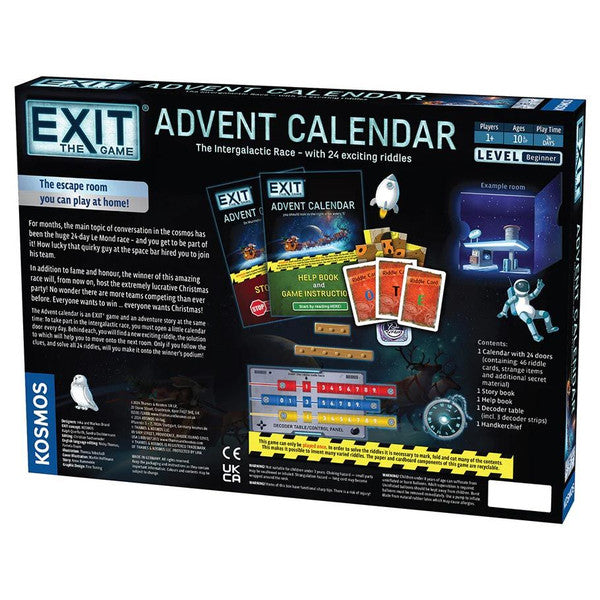 EXIT: Advent Calendar - The Intergalactic Race - for just $49.95! 