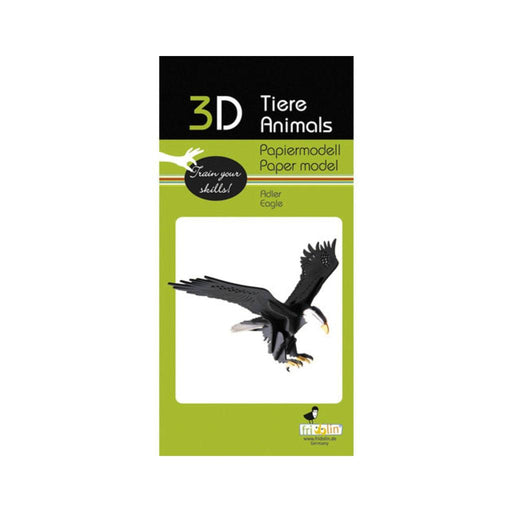 Eagle 3D Cardboard Model Kit Fridolin - for just $7.99! 