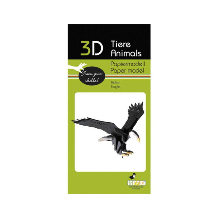 Eagle 3D Cardboard Model Kit Fridolin - for just $7.99! 