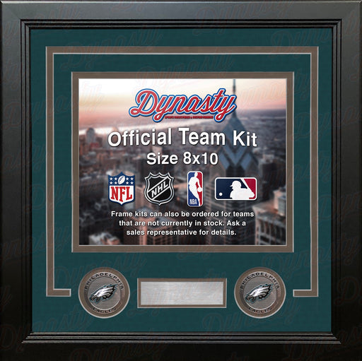 Philadelphia Eagles Custom NFL Football 8x10 Picture Frame Kit (Multiple Colors) - for just $36.99! 