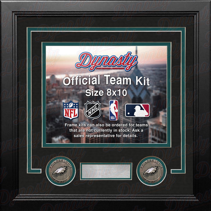 Philadelphia Eagles Custom NFL Football 8x10 Picture Frame Kit (Multiple Colors) - for just $36.99! 