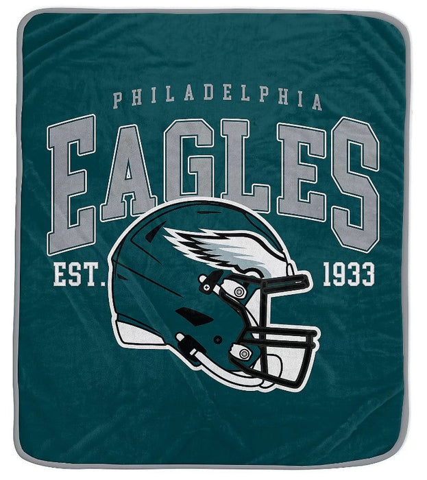 Philadelphia Eagles 50" x 60" Vintage Arch Block Blanket - for just $24.99! 