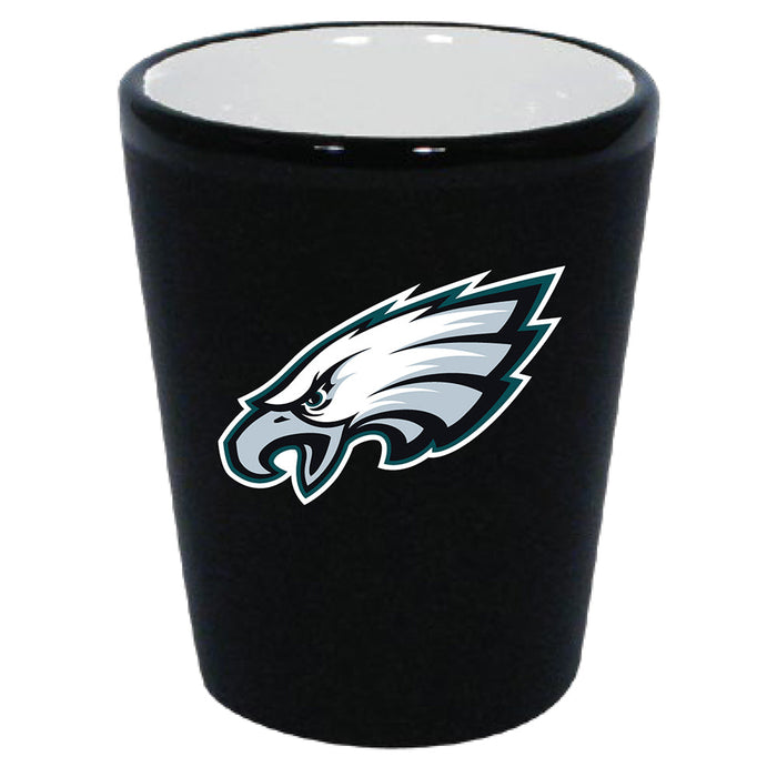 Philadelphia Eagles Matte Black/Inner Color Shot Glass - for just $9.99! 