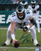 Cam Jurgens in Action Philadelphia Eagles Autographed 8" x 10" Football Photo - for just $39.99! 