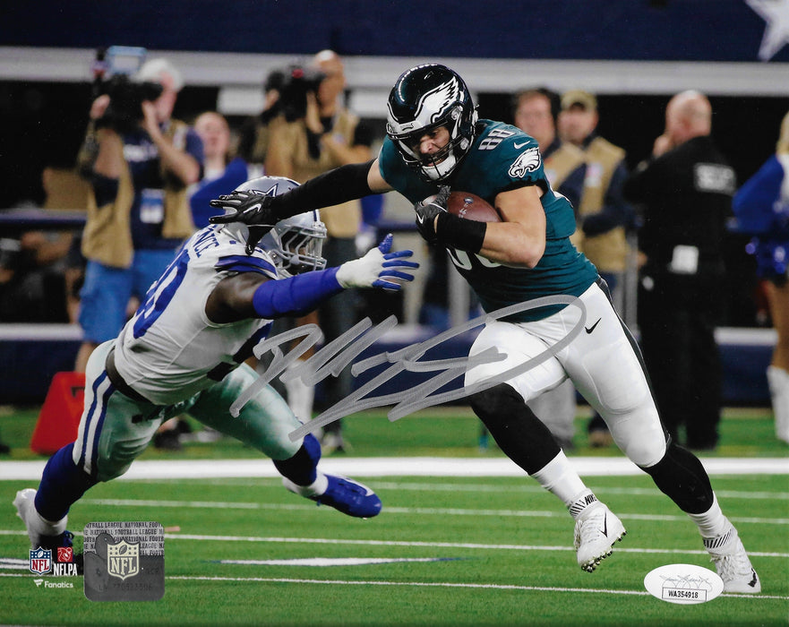 Dallas Goedert v. Cowboys Philadelphia Eagles Autographed 8" x 10" Football Photo - for just $29! 