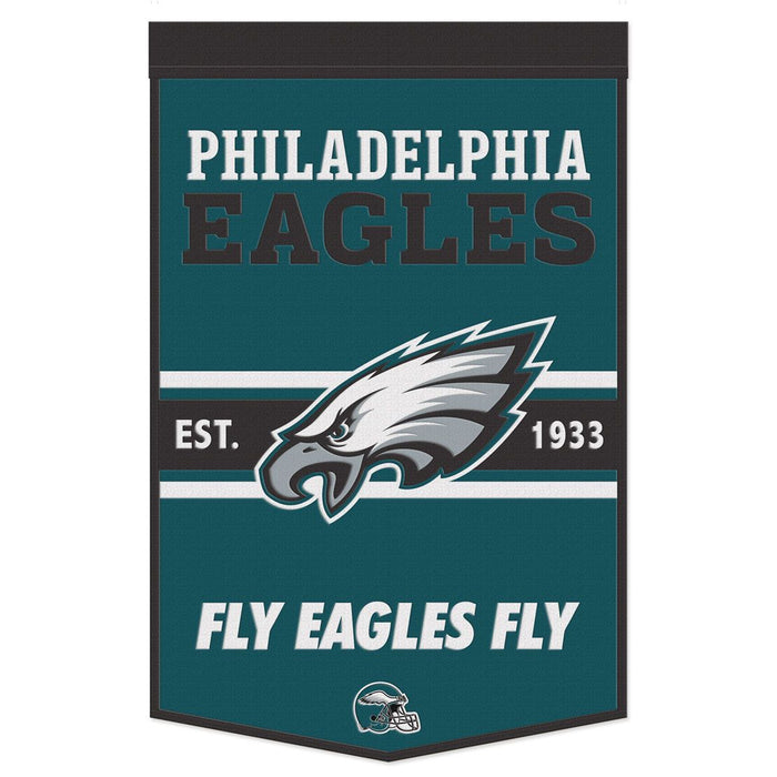 Philadelphia Eagles 24" x 38" Primary Wool Banner - for just $79.99! 