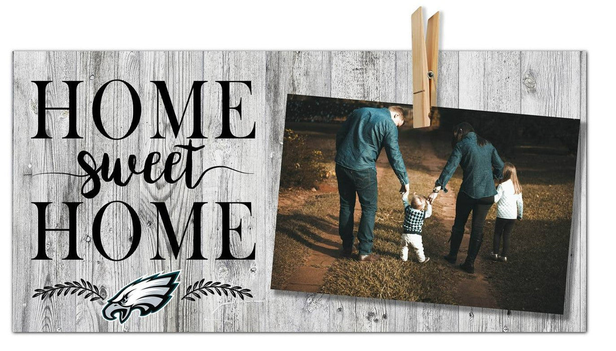 Philadelphia Eagles Home Sweet Home 6" x 12" Wood Sign - for just $12.99! 