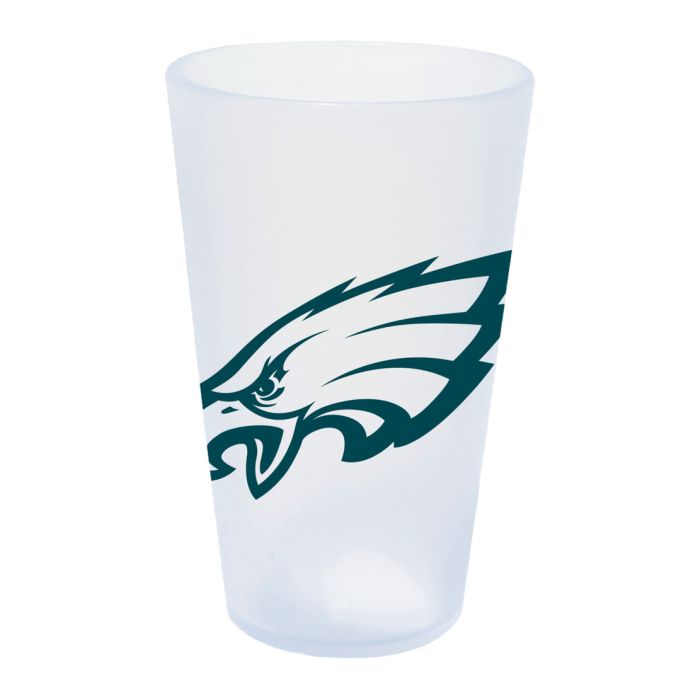 Philadelphia Eagles Icicle 16 oz Team Color Silicone Pint Glass - for just $19.99! 