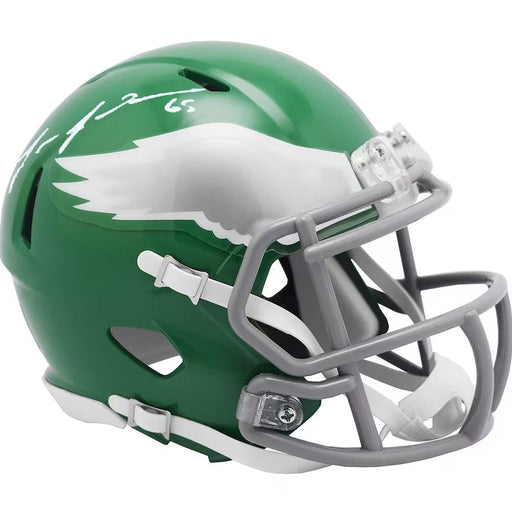 Lane Johnson Philadelphia Eagles Autographed Kelly Green Alternate Football Mini-Helmet - for just $229.99! 