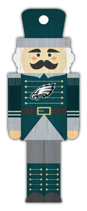 Philadelphia Eagles Wood Nutcracker Ornament - for just $9.99! 