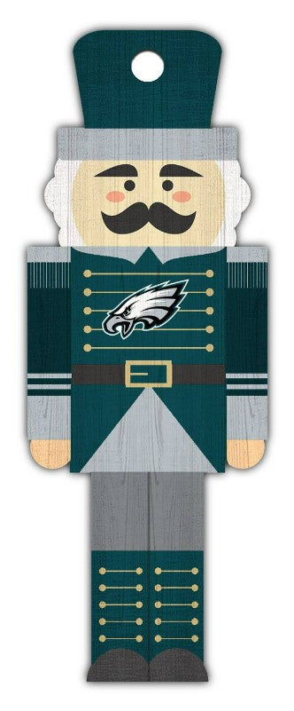 Philadelphia Eagles Wood Nutcracker Ornament - for just $9.99! 