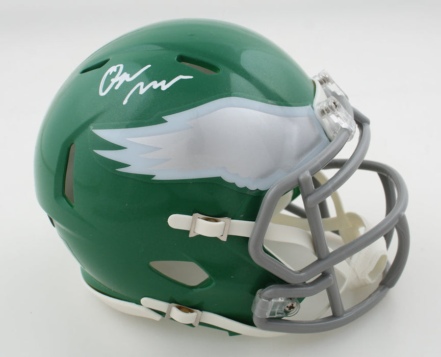 Quinyon Mitchell Philadelphia Eagles Autographed Alternate Kelly Green Mini-Helmet - for just $139.99! 