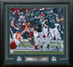 Saquon Barkley Super Bowl LIX Action Philadelphia Eagles Autographed 11" x 14" Framed Football Photo - for just $499.99! 