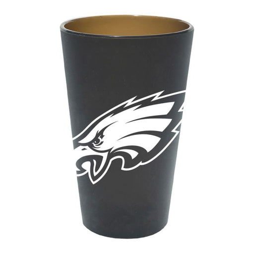 Philadelphia Eagles Smoke 16 oz Team Color Silicone Pint Glass - for just $19.99! 