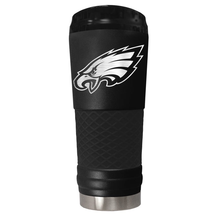 Philadelphia Eagles "The Draft" 24 oz. Stainless Steel Travel Tumbler - Black - for just $39.99! 