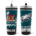 Philadelphia Eagles Super Bowl LIX Champions 26 oz Stainless Steel Ice Shaker Bottle - for just $44.99! 
